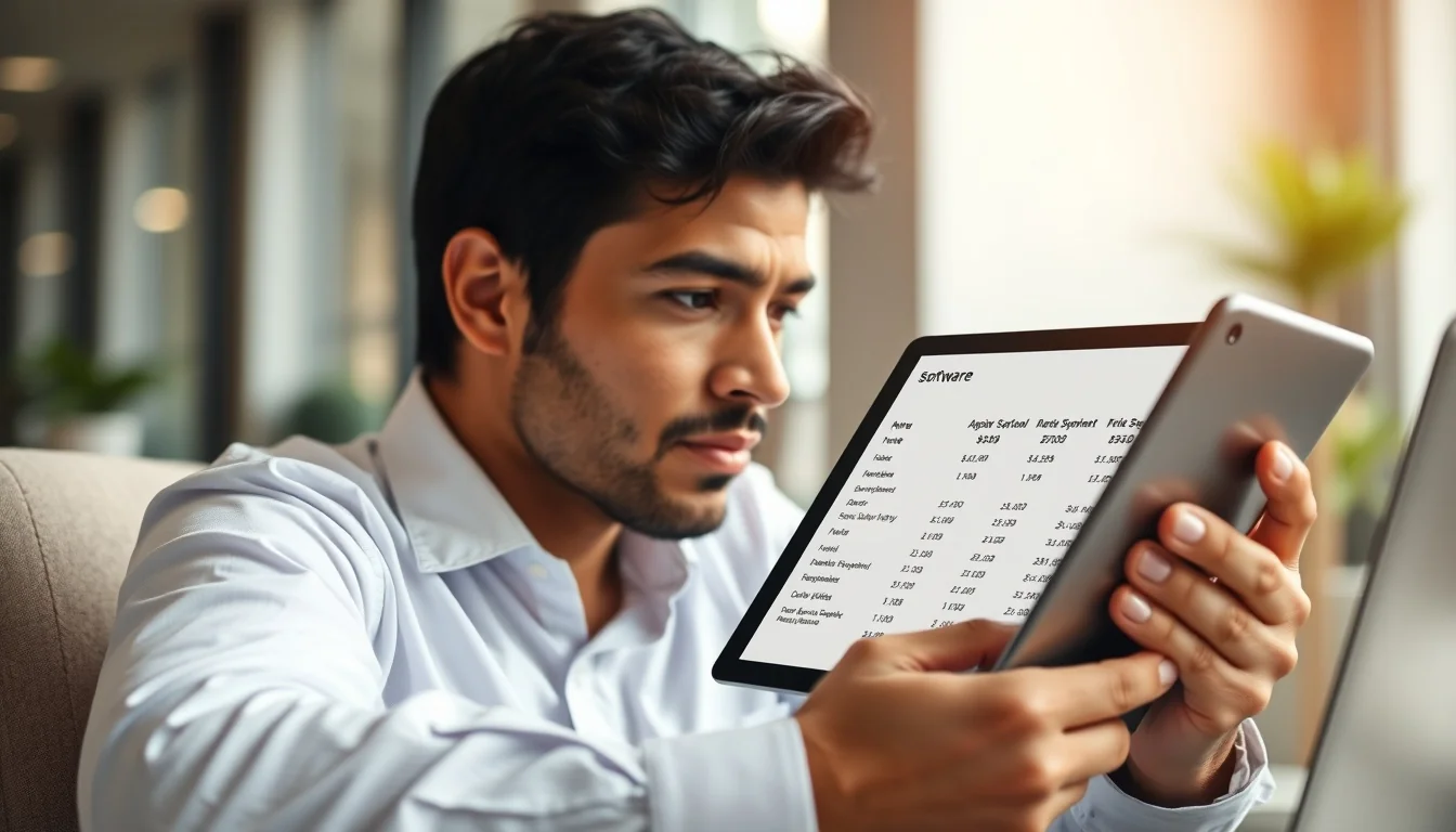 Supporting pricing visual